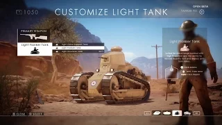 Battlefield 1 Light Tank Supremacy - Overpowered vehicle!