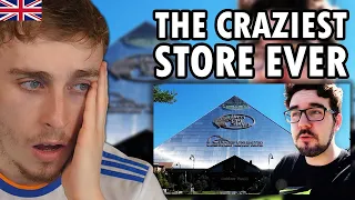 Brit Reacts to Brit Reacts to Americas Bass Pro Shop Pyramid!