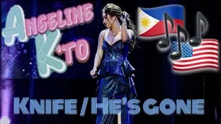 ANGELINE QUINTO POWERFUL VERSION OF KNIFE/ HES GONE ... SUPERB !!!! ( US TOUR )