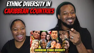 PEOPLE OF THE CARIBBEAN! American Couple Reacts"Ethnic Diversity of Independent Caribbean Countries"