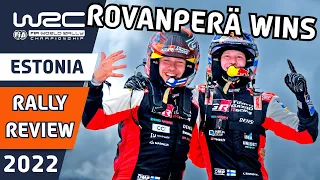 WRC Rally Highlights and Results of WRC Rally Estonia 2022