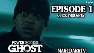 POWER BOOK II: GHOST SEASON 4 EPISODE 1 QUICK THOUGHTS!!!