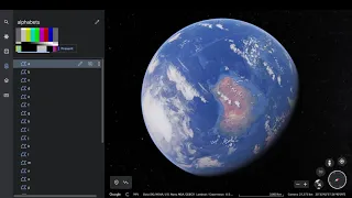 ALPHABET from Google Earth