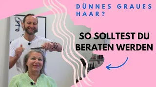 Du hast dünnes, graues Haar? 👉🏻 Hier sind jede Menge Tipps für gesundes und glänzendes Haar 🤩