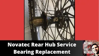 Novatec Rear Hub Service