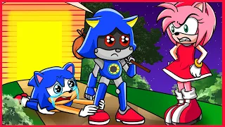 No Way ... Metal Sonic !!! Please Come Back Family | Poor Sonic Life | Sonic the Hedgehog Animation