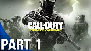 Call of Duty Infinite Warfare - Gameplay Walkthrough Part 1 - Mission 1 - Black Sky