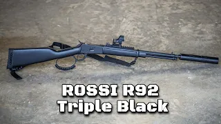 Rossi R92 Triple Black .357 Review: A Lever Action with a Modern Twist