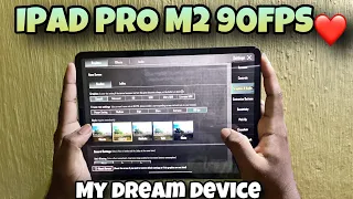 My Dream Device ❤️ | IPad Pro M2 90Fps😱 | 90Fps Gameplay | Unboxing & Gameplay #ipadpro #bgmi #pubg