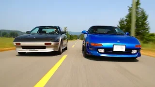 SW20 MR2 Turbo VS. AW11 MR2 | A Japanese Midship Showdown!