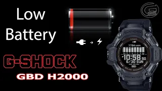 G-SHOCK GBD-H2000 27 DIAS SIN CARGADOR
