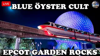 🔴 LIVE EPCOT Garden Rocks Concert Series | Blue Öyster Cult & Fireworks! | Walt Disney World 2023