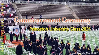 Princeton University Commencement Ceremony, Class 2021