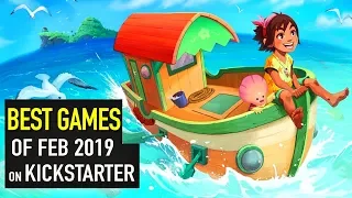 Top 5 NEW Games on KickStarter of February 2019