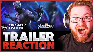 🟣 MARVEL'S AVENGERS BLACK PANTHER WAR FOR WAKANDA E3 2021 TRAILER REACTION! 🤯 Kazrisk Reacts
