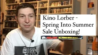 Kino Lorber - Spring Into Summer Sale Unboxings, 4K, Blu-Ray, Horror, Movie Collector