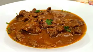 Beef stew that melts in your mouth. The best recipe ever.