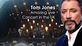 Tom Jones - Amazing Magical Live Concert in his Native UK, Berkshire, Englefield, Englefield House