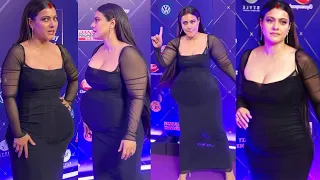 Kajol got ANGRY when asked about her Pregnancy, seen with clearly visible Baby Bump