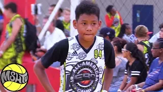 6TH GRADER Robert Hinton is a FORCE at the 2017 EBC Jr All American Camp