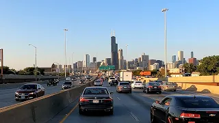 I-90/94 the Dan Ryan Expressway to downtown Chicago