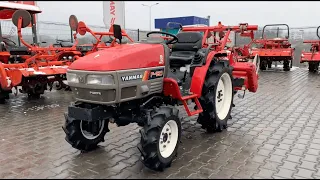 Огляд японського міні трактора Yanmar F-180 | Totus Traktor