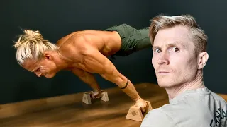 Pro Climber VS. Planche! Magnus Midtbø tries Calisthenics