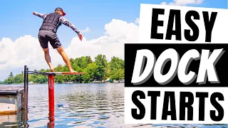 Easy Dock Starting for Hydrofoils