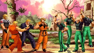 [KOF Mugen] Memorial | Ryo vs Ramon [ 4vs4 ]