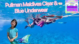 Pullman Maldives Underwater💕Pods of Sharks, Sea Turtles, Dolphins, lots of fishes