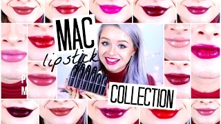 MAC LIPSTICK COLLECTION 2016 (+ Swatches!) | sophdoesnails