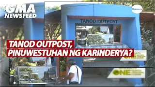 Tanod outpost, pinuwestuhan ng karinderya? | GMA News Feed