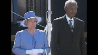 The Queen visits Cape Town, 1995