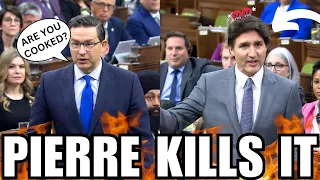 Pierre DESTROYS Trudeau So Bad He Loses Control & Goes OFF!