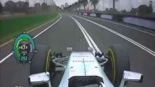 F1 2015  Australia Lewis Hamilton Onboard Pole Position Lap