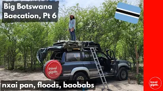 Big Botswana Baecation, Pt 6: Nxai Pan National Park - Floods and Baines' Baobabs (Overlanding)