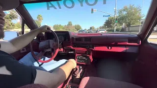 1987 Toyota 4runner test, drive video part 2