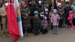 Митинг, посвященный Дню Победы, провели у мемориала "Не вернувшимся с войны"