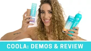 COOLA Review & Demo of 8 DIFFERENT Products | Vegan, Cruelty-Free, Organic Sun Protection