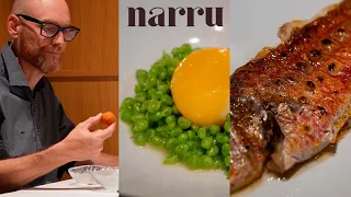 LA COCINA DE ÍÑIGO PEÑA EN EL RESTAURANTE NARRU (DONOSTI)