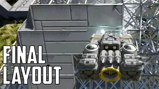 Space Engineers - S1E07 'Final Base Layout'