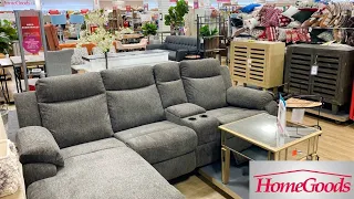 HOMEGOODS (4 DIFFERENT STORES) FURNITURE SOFAS CHAIRS TABLES SHOP WITH ME SHOPPING STORE WALKTHROUGH