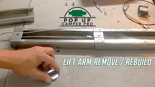 Coleman Lift Arm Removal And Rebuild