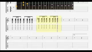 Beatles The   I, Me, Mine GUITAR 1 TABLATURE