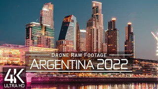 【4K】🇦🇷 Drone RAW Footage 🔥 This is ARGENTINA 2022 🔥 Buenos Aires 🔥 Santa Fe 🔥 UltraHD Stock Video