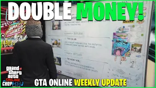 BIG BONUSES! GTA ONLINE WEEKLY UPDATE! DOUBLE MONEY, DISCOUNTS + NEW CONTENT
