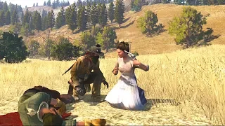 Red Dead Redemption: Brutal Gameplay - Funny Moments - Physics & Animations - Compilation Vol.55