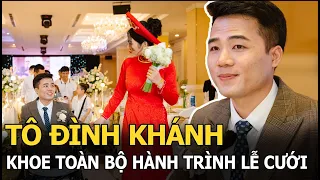 Tô Đình Khánh "chàng trai không chân" khoe toàn bộ hành trình lễ cưới, ứa nước mắt hứa hẹn với mẹ vợ