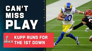 Cooper Kupp Picks Up Huge 1st Down for the Rams