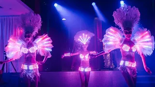 LED-Samba Karneval in Rio / LED-Edelsteine Tanzshow und Show-Acts aus München